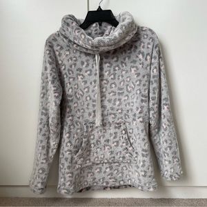 Plush Leopard Loungewear